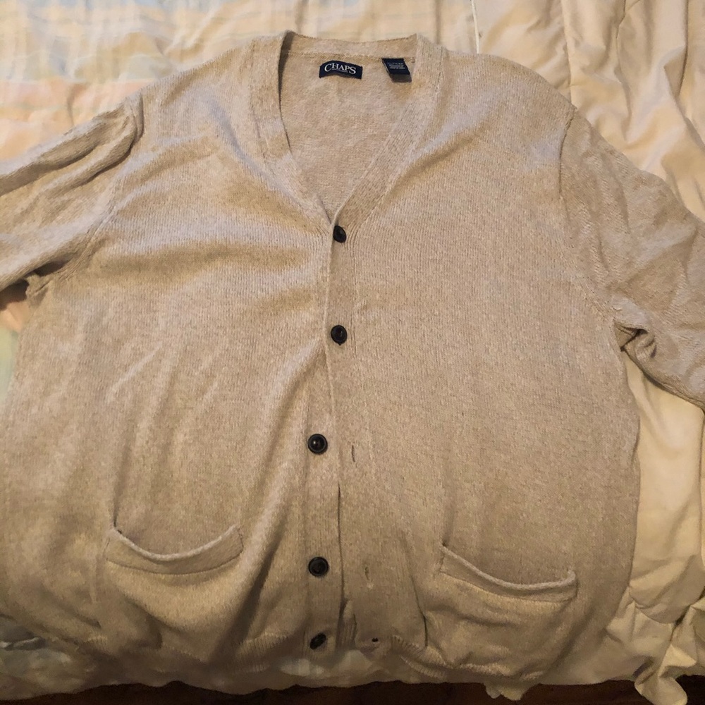 Chaps XL Cardigan